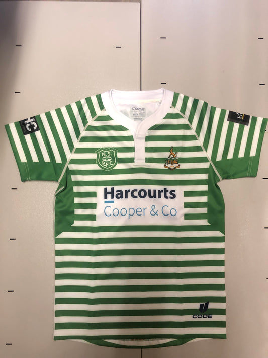 North Shore RFC Junior Rugby Jersey Green/White